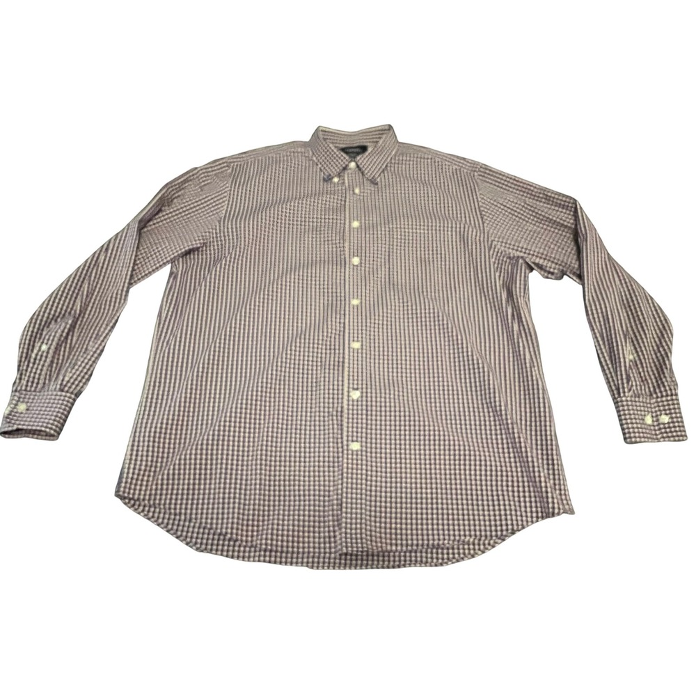 Charles Tyrwhitt Weekend‎ Mens XL Classic Fit Non Iron Gingham Button Down Shirt